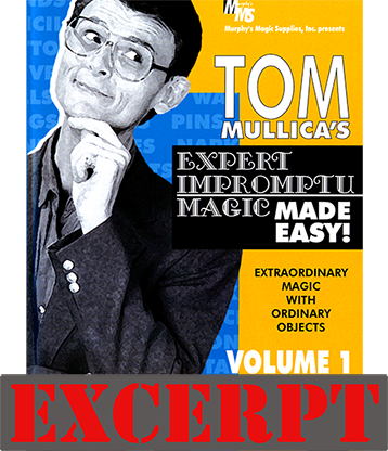 Karrel Fox's Napkin Vanish - Video Download (Excerpt of Mullica Expert Impromptu Magic Made Easy Tom Mullica- #1, DVD)